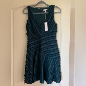 Rebecca Taylor forest Green Party dress. New with tags!